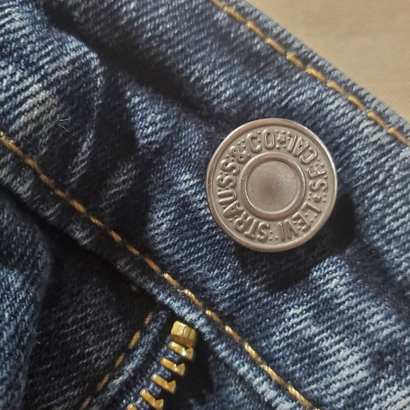 Rare LEVI'S 510 JEANS Skinny Fit 32" W x 32" L with Rare Blank Red Tab A… - Picture 11 of 16